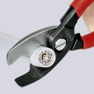 Knipex 95 11 200 Cable cutter Suitable for (cable stripping) Single/multi-core aluminium and copper cables 20 mm 70 mm² 2