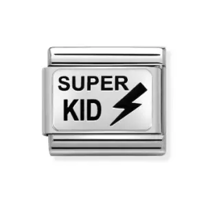 Nomination Classic Silver Super Kid Charm