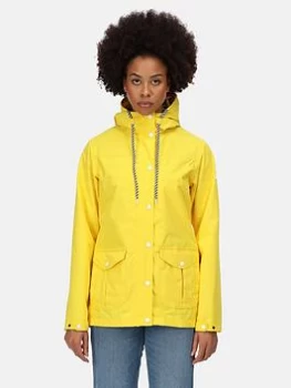 Regatta Bayarma Waterproof Shell Jacket - Yellow, Yellow, Size 18, Women