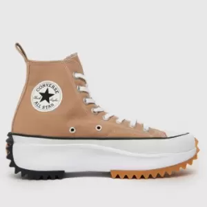 Converse Run Star Hike Trainers In Beige