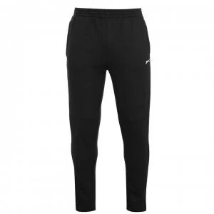 Slazenger Open Hem Fleece Pants Mens - Black