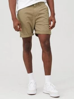 Superdry International Chino Shorts - Beige, Size 30, Men