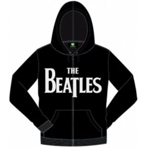 The Beatles Drop T Hooded Top_Black: X Large