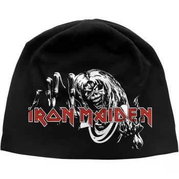 Iron Maiden - Number of the Beast Unisex Beanie Hat - Black