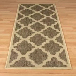 Oriental Weavers Moda Trellis Grey Rug - 60x110cm