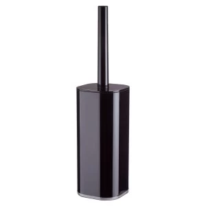 Premier Housewares Ando Black Toilet Brush And Holder