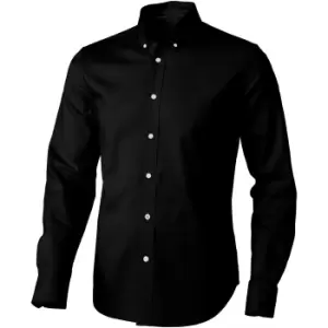 Elevate Vaillant Long Sleeve Shirt (XS) (Solid Black)