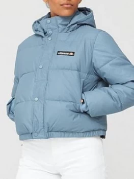 Ellesse Monolis Padded Jacket - Blue, Size 10, Women