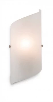 1 Light Glass Indoor Wall Light Frosted Glass, E14