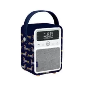 VQ Monty DAB Radio - Joules Sausage Dogs