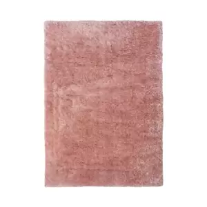 Homemaker Supersoft Plain Rug Pink 120X170Cm