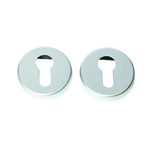 Wickes Euro Profile FD060 Escutcheon - Satin Stainless Steel