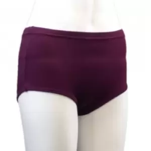 Carta Sport Womens/Ladies Gym Knickers (26 UK) (Maroon)