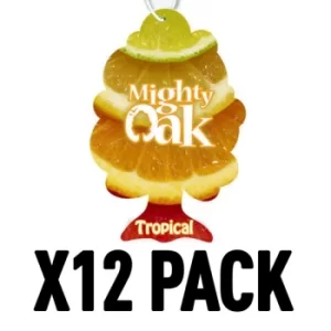 Tropical (Pack Of 12) Mighty Oak Air Freshener