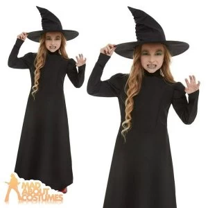 Wicked Witch Girl Costume Large (Black)