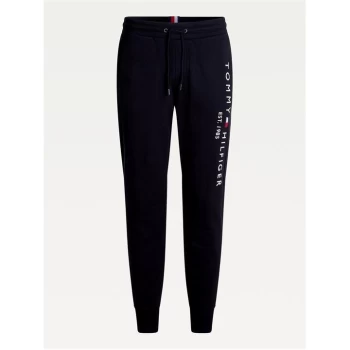 Tommy Hilfiger Logo Jogging Pants - Black BDS