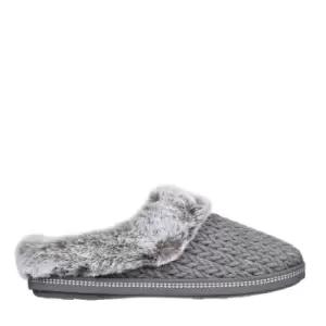 Skechers Cozy Campfire Cozy Times Womens Slippers - Grey