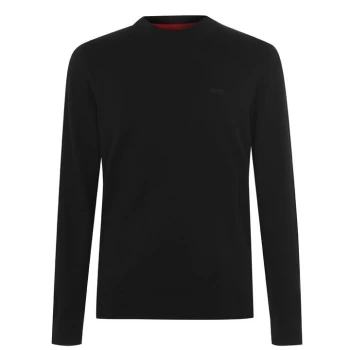 Hugo San Raffael Knit Jumper - Black