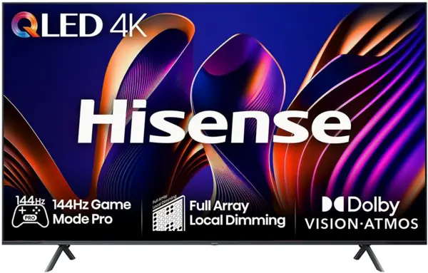 Hisense 55" 55E77NQTUK PRO Smart 4K Ultra HD QLED TV