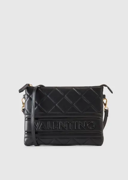 Valentino Bags Womens Ada Quilted Pouch Cross Body Pouchbag In Nero