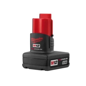 Milwaukee Power Tools M12 B3 REDLITHIUM-ION Battery 12V 3.0Ah Li-ion