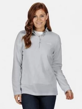 Regatta Sweethart Quarter Zip Fleece - Steel, Size 14, Women