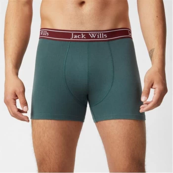 Jack Wills Multipack Stripe Boxers 2 Pack - Green Gables