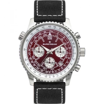 Burgundy and Black Slipstream Aero' Chronograph Sports Watch - SL107561 - multicoloured