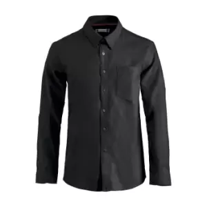 Clique Mens Oxford Formal Shirt (M) (Black)