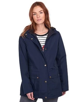 Barbour Barbour Oak Waterproof Jacket - Navy, Size 8, Women