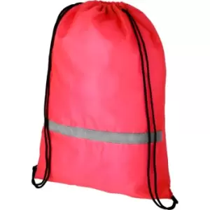 Bullet Adults Unisex Orile Safety Drawstring Backpack (One Size) (Red)