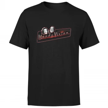 WandaVision Mens T-Shirt - Black - L - Black