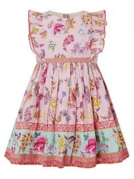 Monsoon Baby Girls S.E.W. Paisley Dress - Pink