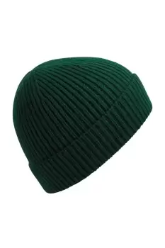 Engineered Knit Ribbed Beanie