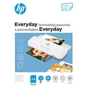 HP Laminating Pouch 9153 Glossy A4 Pack of 25