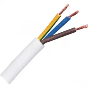 LappKabel 49900076 H05VV-F 3G1 WH White 3 Core Equipment Cable 1mm...