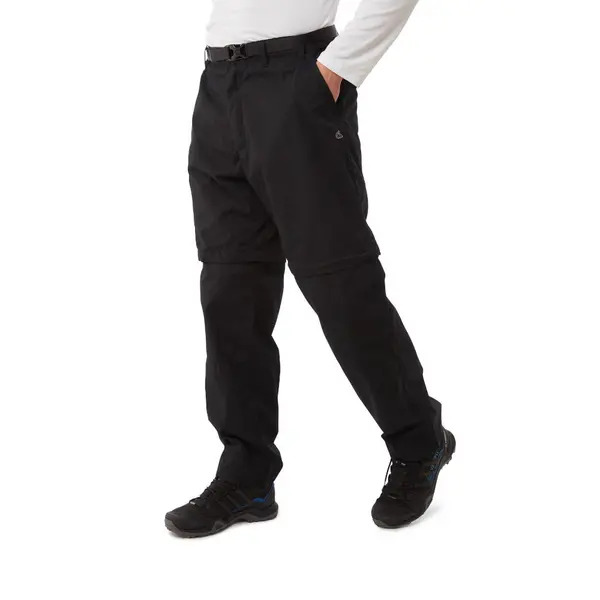 Craghoppers Mens Kiwi Convertible Nosi Defence Trousers 30R - Waist 30' (76cm), Inside Leg 31'