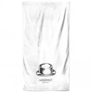 Monopoly Hat Figure Bath Towel