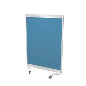 Tc Mobile Type 2 Triple Toolrail Screen White Frame - 1000W x 1500H - Band 3