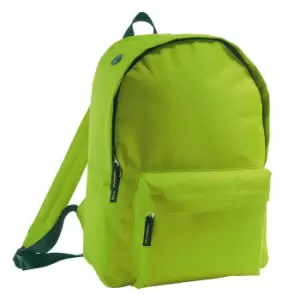 SOLS Rider Backpack / Rucksack Bag (ONE) (Apple Green)