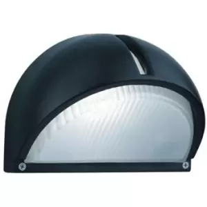 Searchlight Outdoor - 1 Light Outdoor Garden Aluminium Wall Light Black IP44, E27