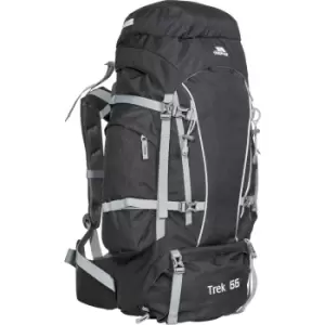 Trespass Mens Trek 66 Litre Padded Adjustable Backpack 60L - 69L