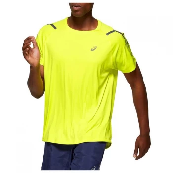 Asics Icon Short Sleeve T Shirt Mens - Yellow