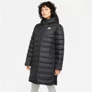 Nike Hooded Parker Jacket Womens - Black