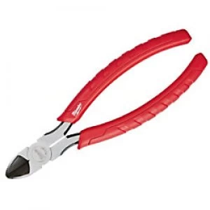 Milwaukee Diagonal Cutting Plier 48226107 22mm Iron Carbide Silver, Red