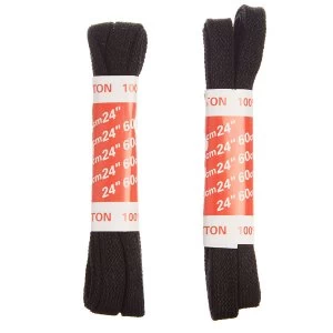 Punch Flat Black Laces - 60cm