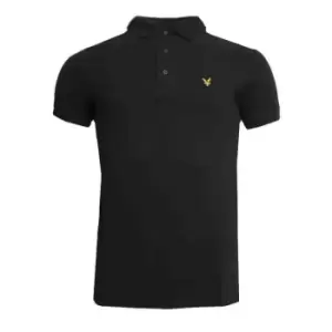 Lyle & Scott Polo Shirt - Black - Large TJ Hughes