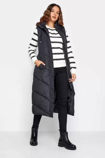 Tall Quilted Longline Gilet