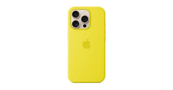 Apple Silicone Case with MagSafe for iPhone 16 Pro - Star Fruit