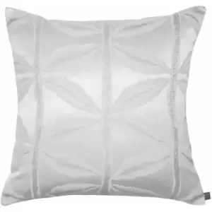 Prestigious Textiles Palm Leaf Cushion Cover (55cm x 55cm) (Opal Grey) - Opal Grey